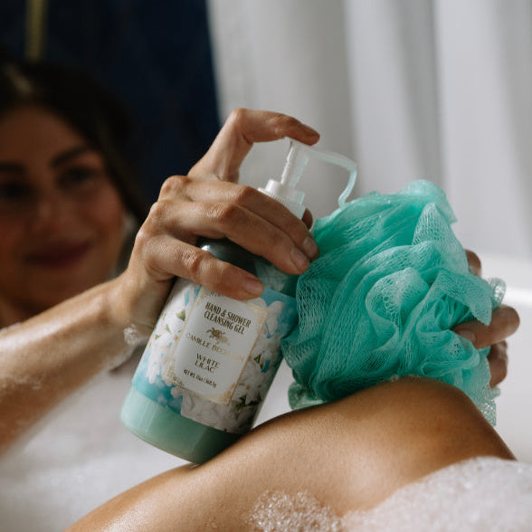 Hand & Shower Cleansing Gel 13oz White Lilac