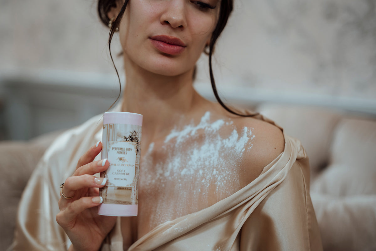 Perfumed Body Powder 4oz Soft Cashmere
