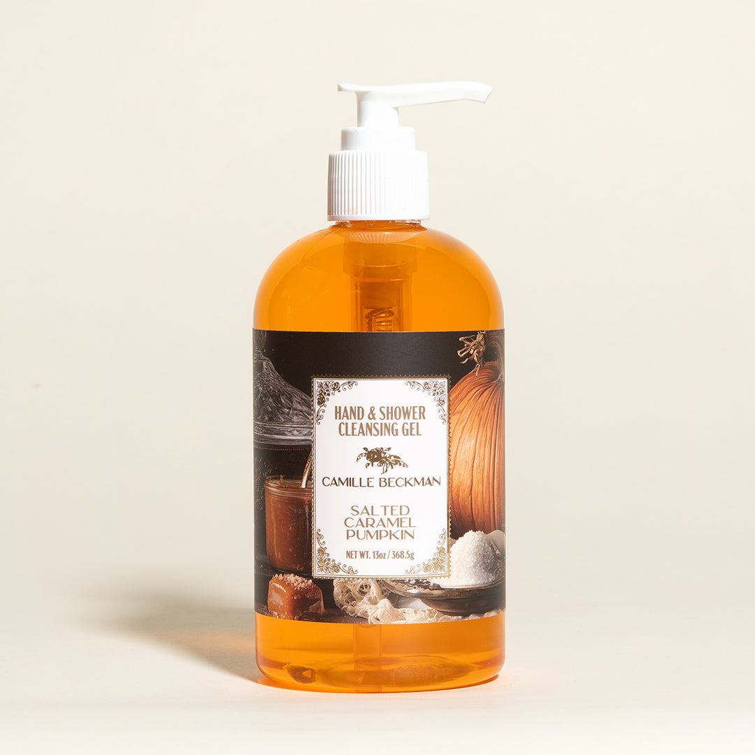 Hand & Shower Cleansing Gel 13oz Salted Caramel Pumpkin