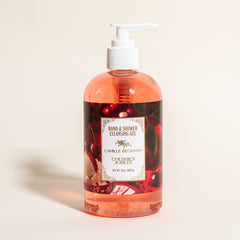 Hand & Shower Cleansing Gel 13oz Cherries Jubilee