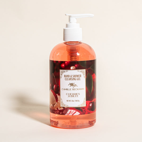 Hand & Shower Cleansing Gel 13oz Cherries Jubilee