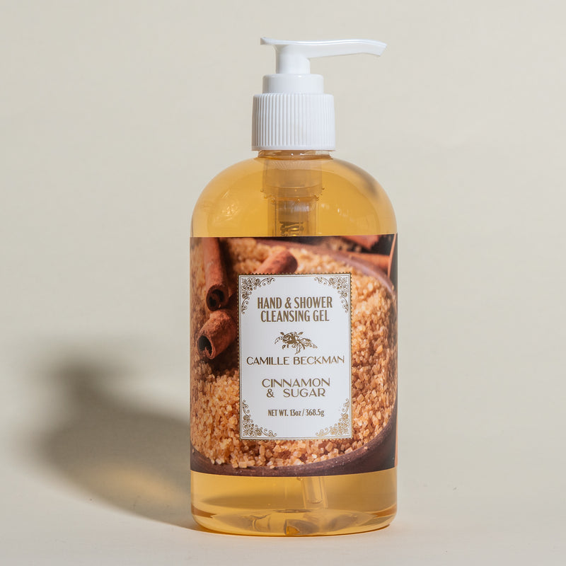 Hand & Shower Cleansing Gel 13oz Cinnamon & Sugar