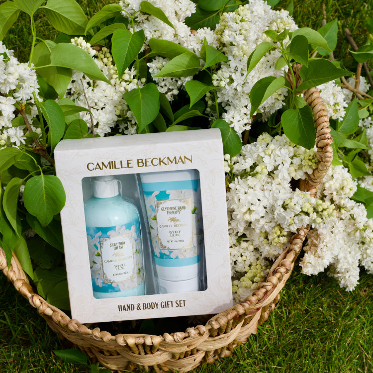 Hand & Body Gift Set - White Lilac - Camille Beckman
