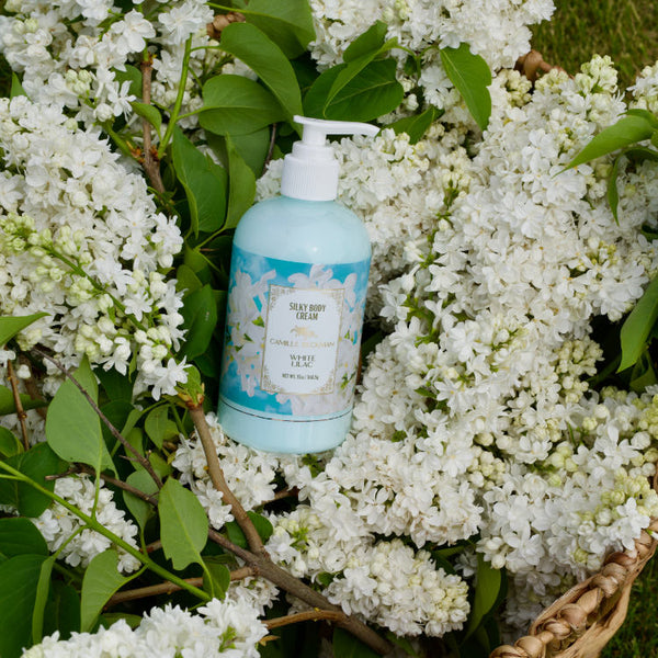 Silky Body Cream 13oz White Lilac