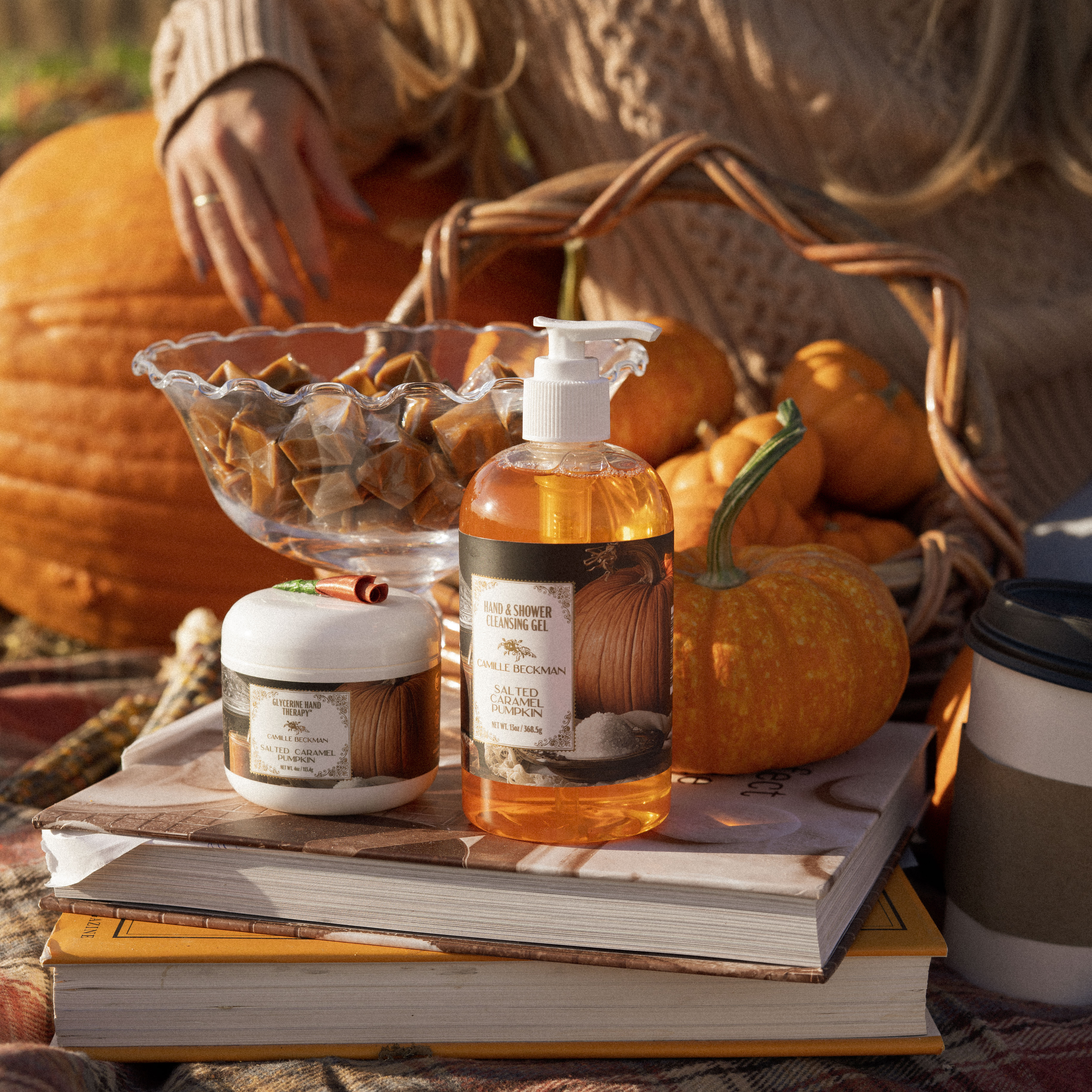 Glycerine Hand Therapy™ 4oz Salted Caramel Pumpkin