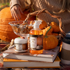 Hand & Shower Cleansing Gel 13oz Salted Caramel Pumpkin