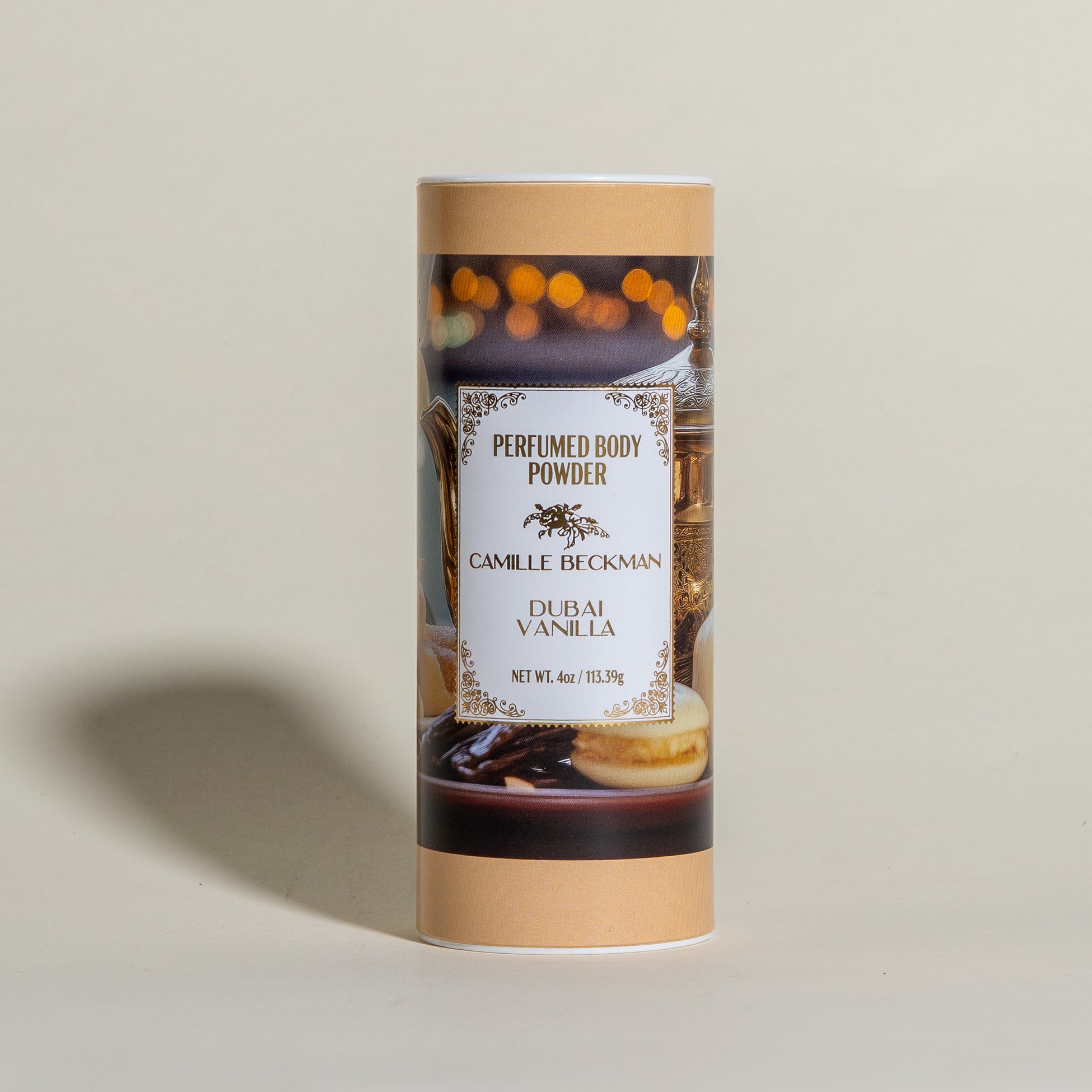 Perfumed Body Powder 4oz. Dubai Vanilla