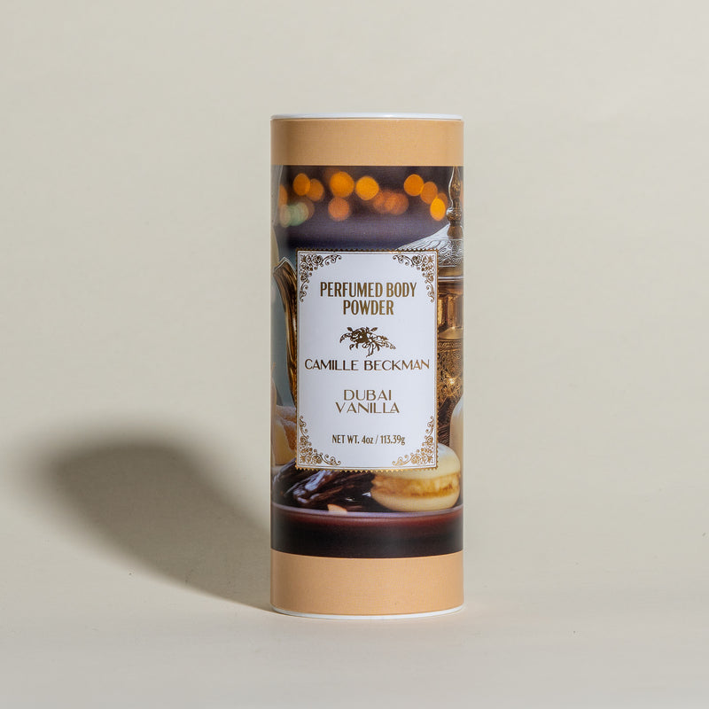 Perfumed Body Powder 4oz. Dubai Vanilla