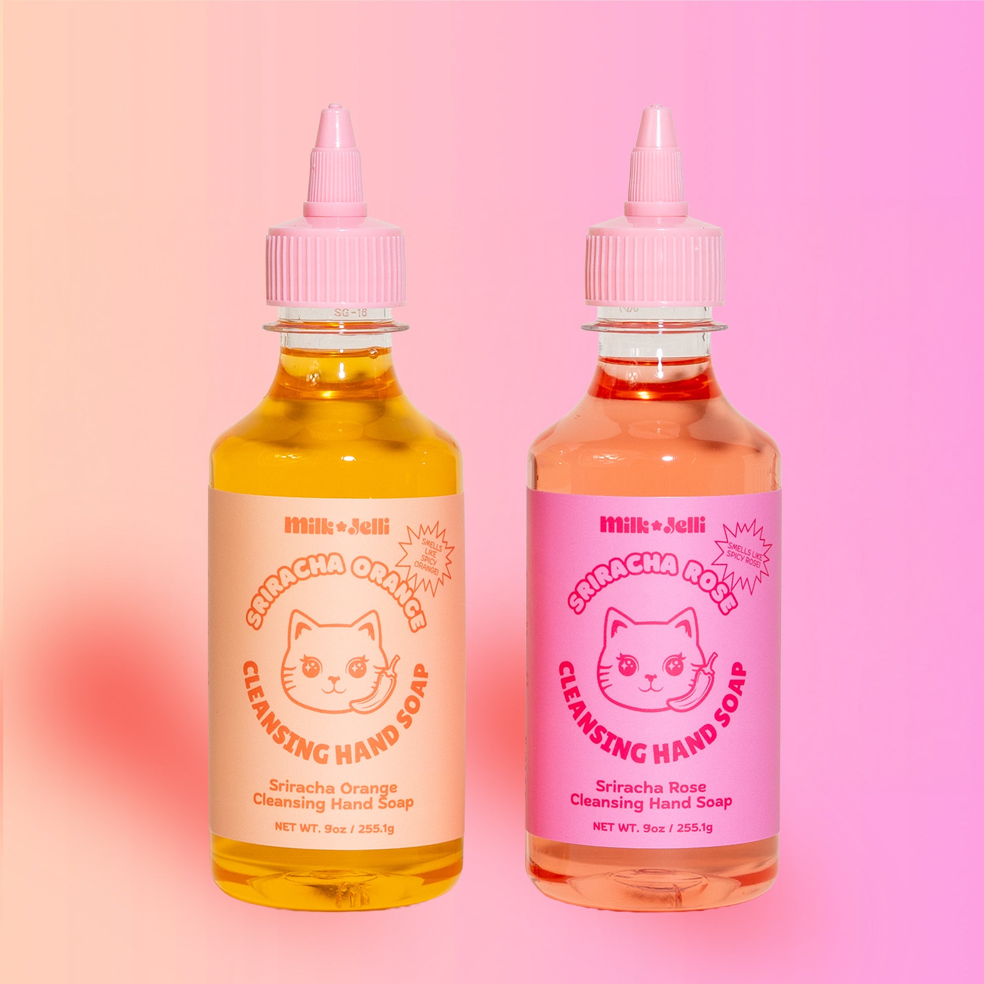 Sriracha Cleansing Hand Soap Duo