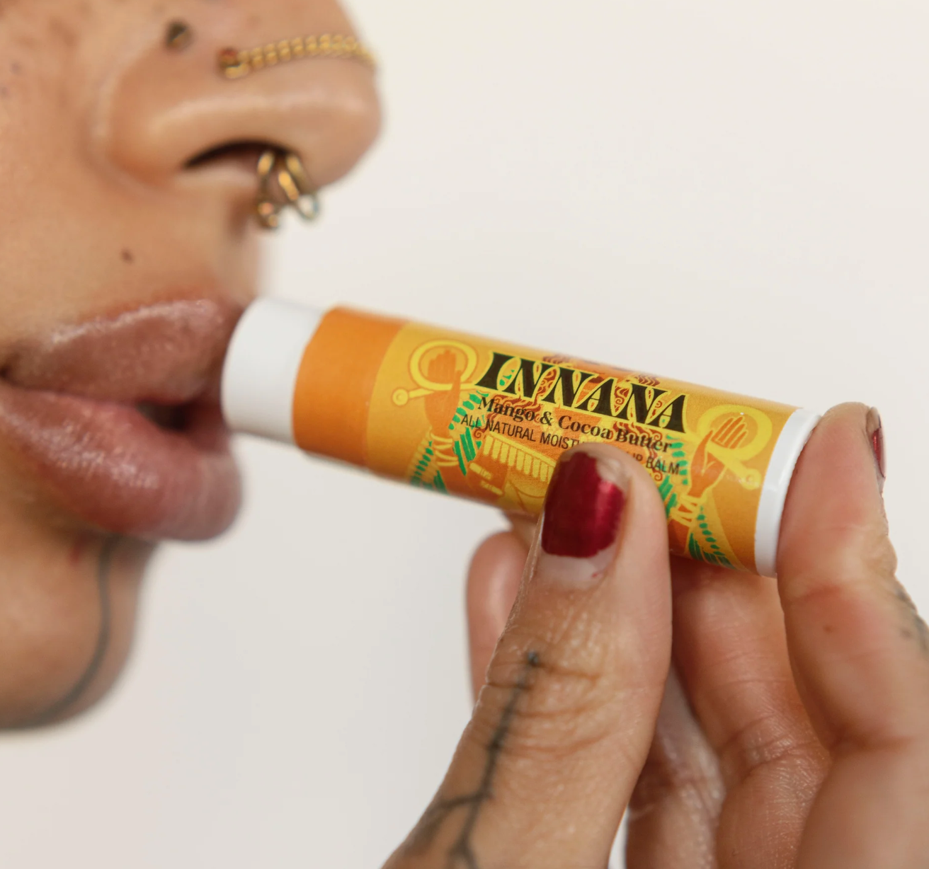 Innana Jumbo Mango & Cocoa Butter Lip Balm