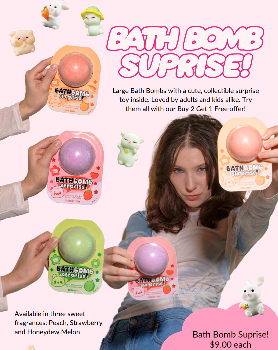 Bath Bomb Surprise! Melon - Kitty