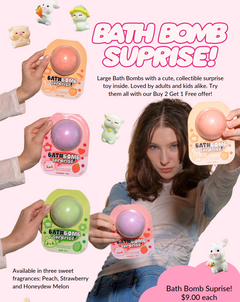 Bath Bomb Surprise! Melon - Kitty