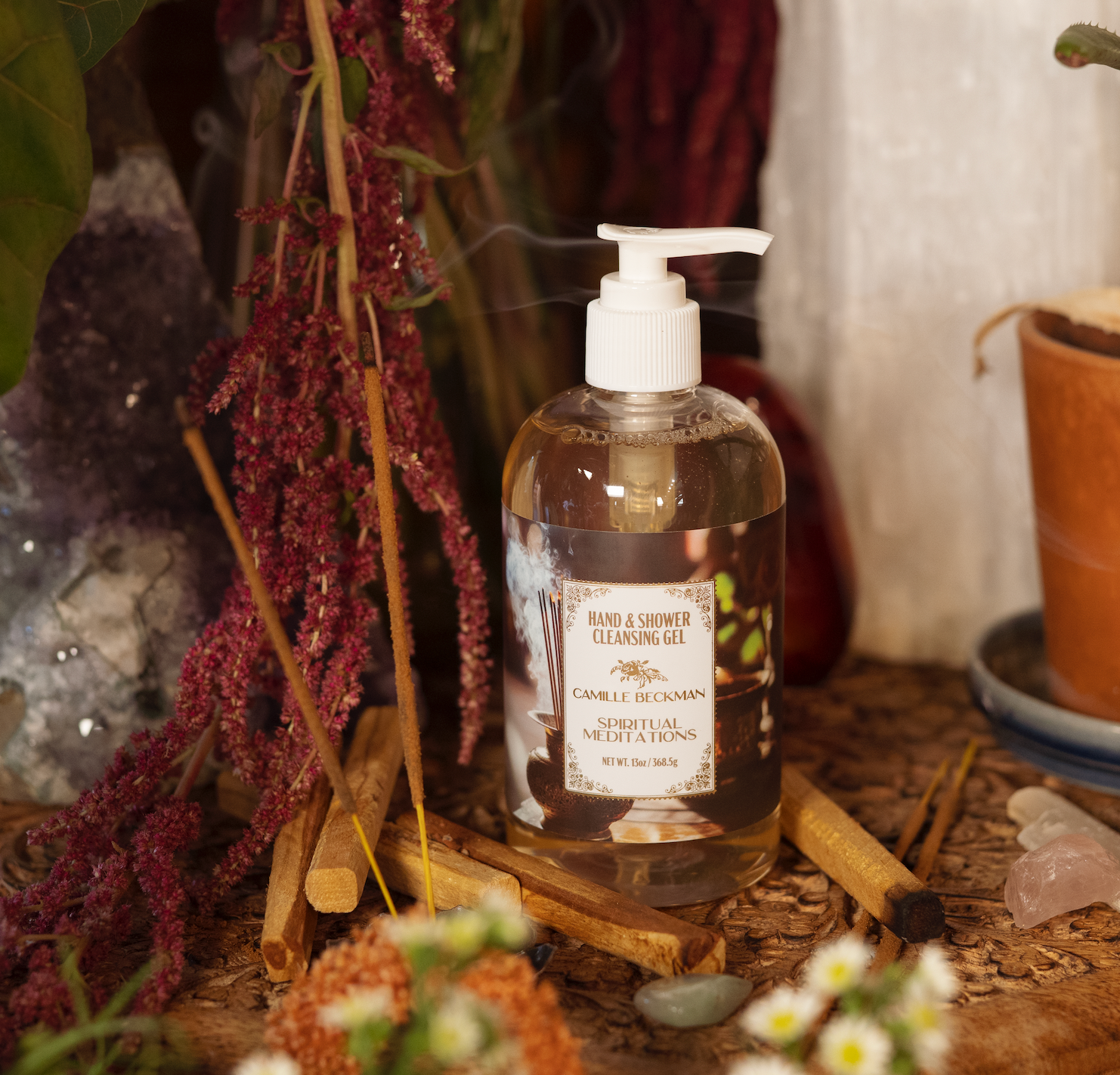 Hand & Shower Cleansing Gel 13oz Spiritual Meditations