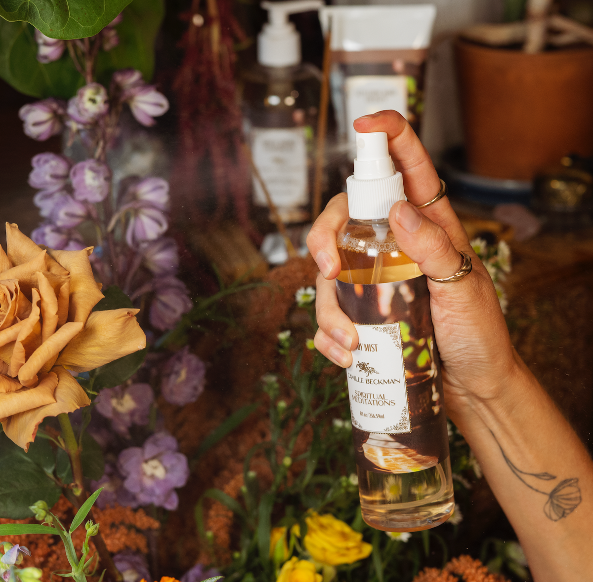 Fragrant Body Mist 8oz Spiritual Meditations