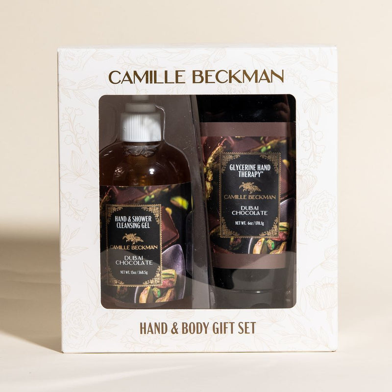 Hand & Shower Gift Set - Dubai Chocolate