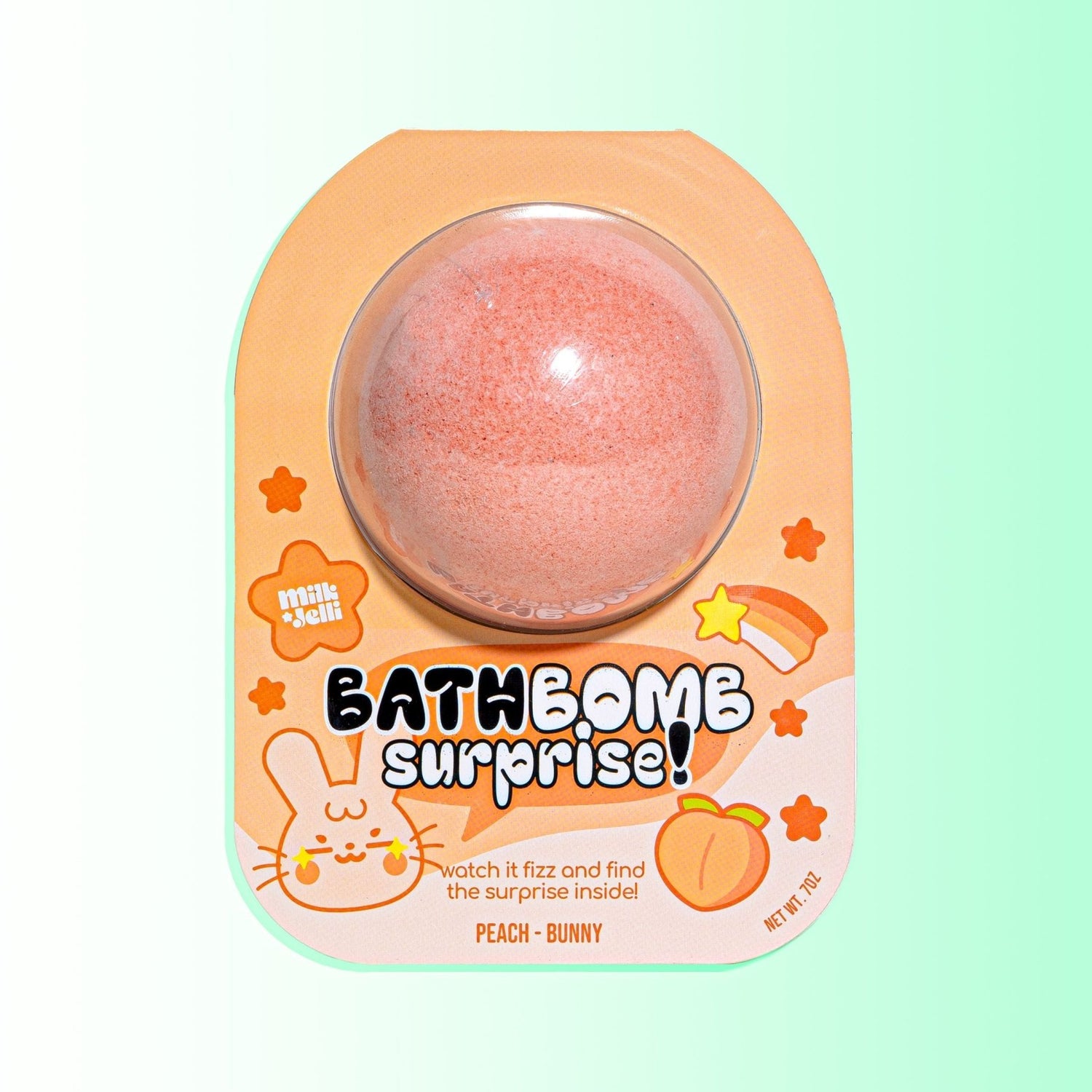 Bath Bomb Suprise! Peach - Bunny - Camille Beckman