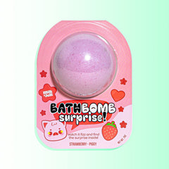 Bath Bomb Suprise! Strawberry - Piggy - Camille Beckman