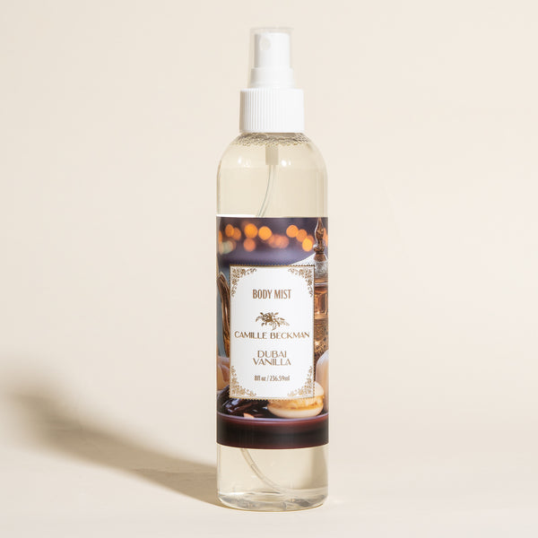 Fragrant Body Mist 8oz Dubai Vanilla – Camille Beckman