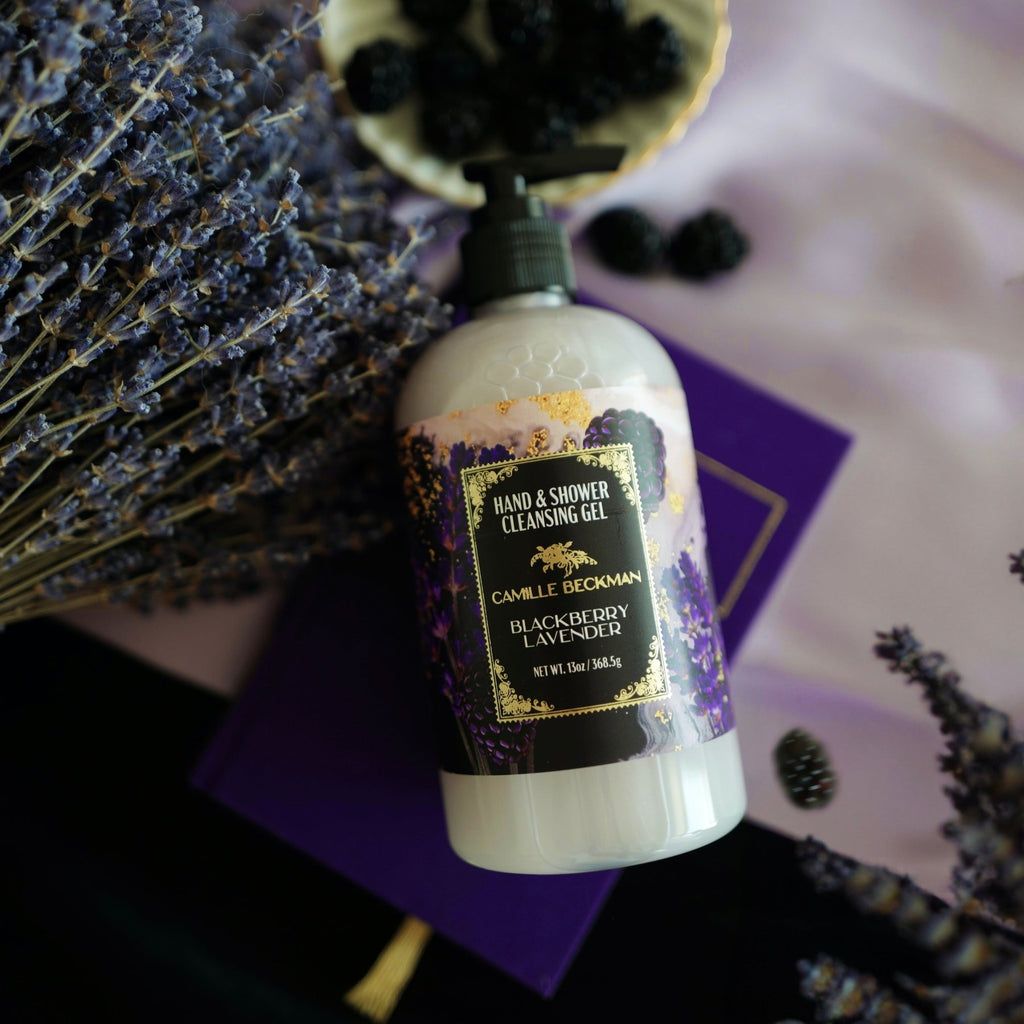 Essentials Gift Basket Blackberry Lavender - Camille Beckman