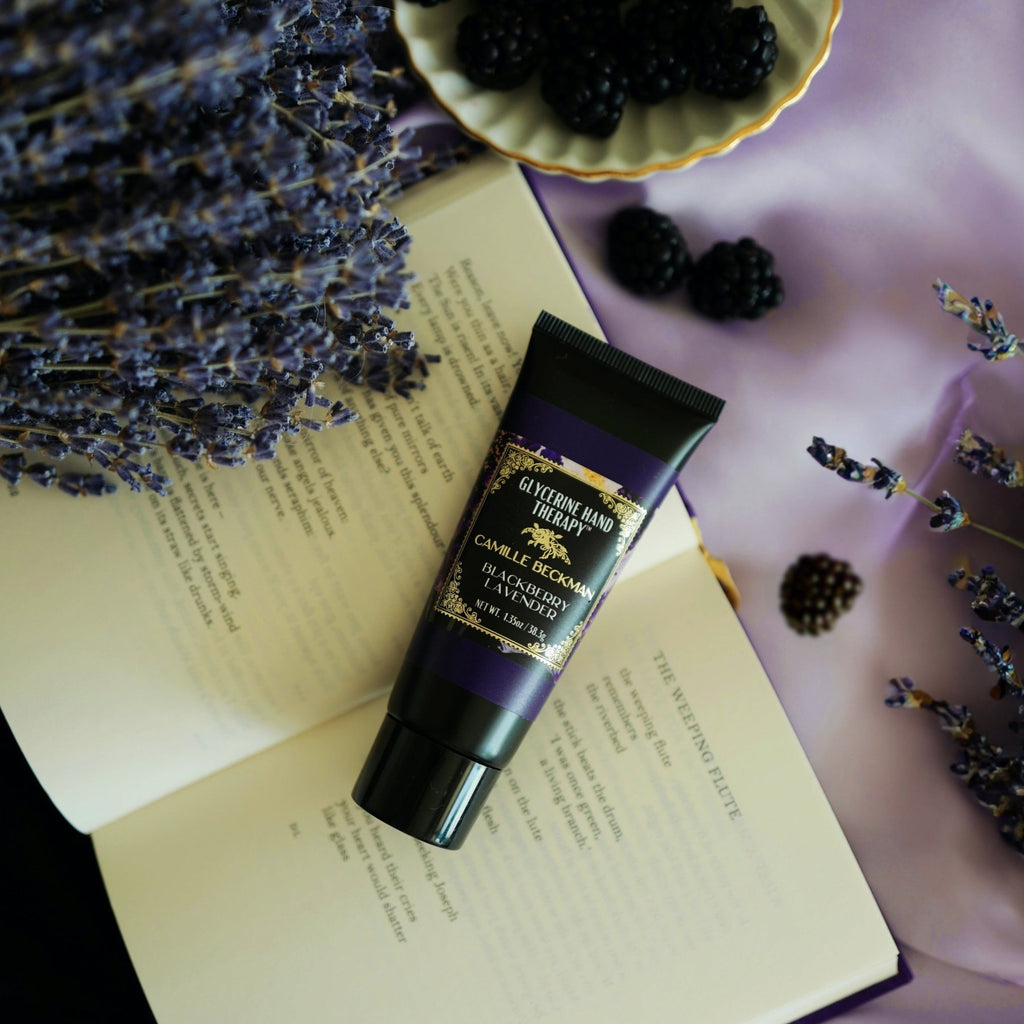 Essentials Gift Basket Blackberry Lavender - Camille Beckman