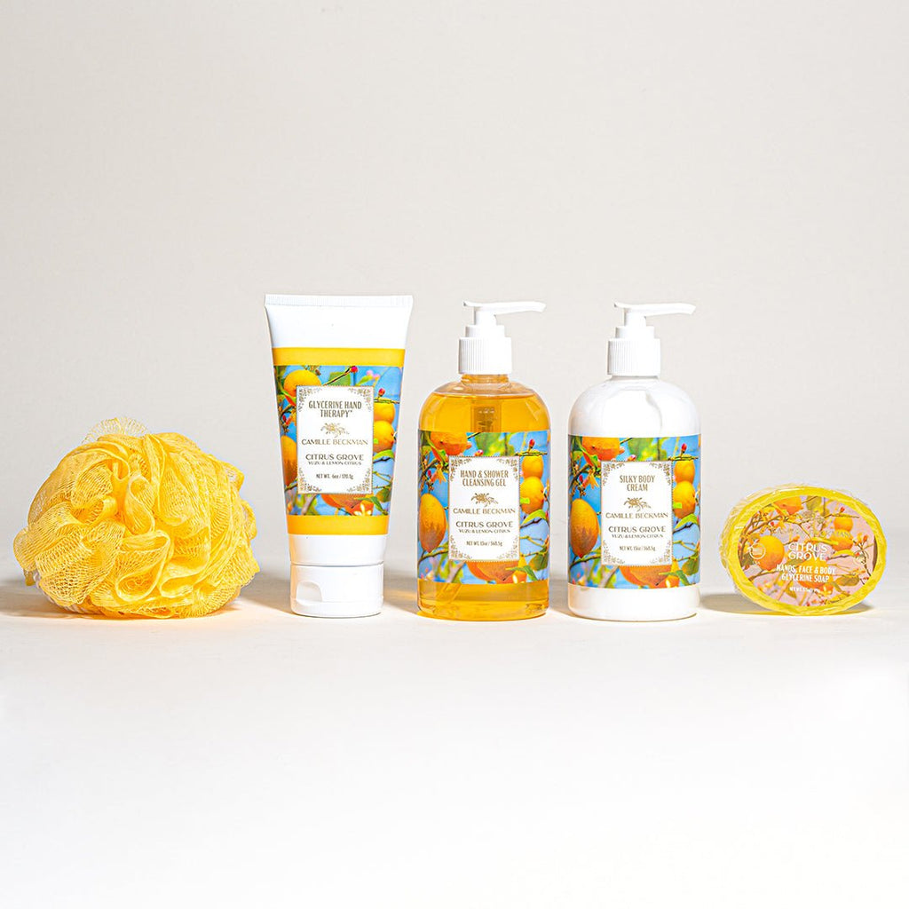 Essentials Gift Basket Citrus Grove - Camille Beckman