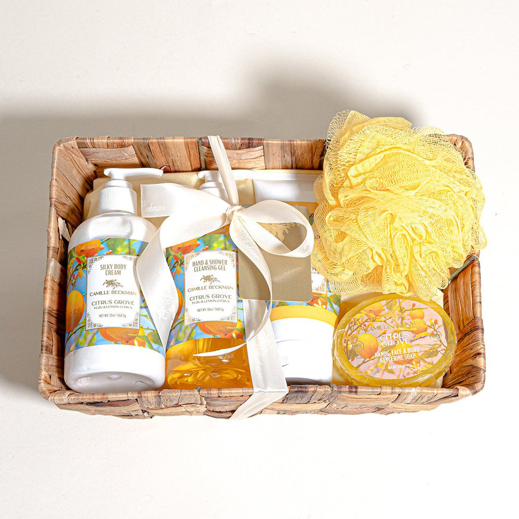 Essentials Gift Basket Citrus Grove - Camille Beckman