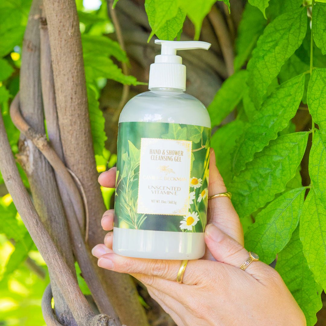 Essentials Gift Basket Unscented Vitamin E - Camille Beckman
