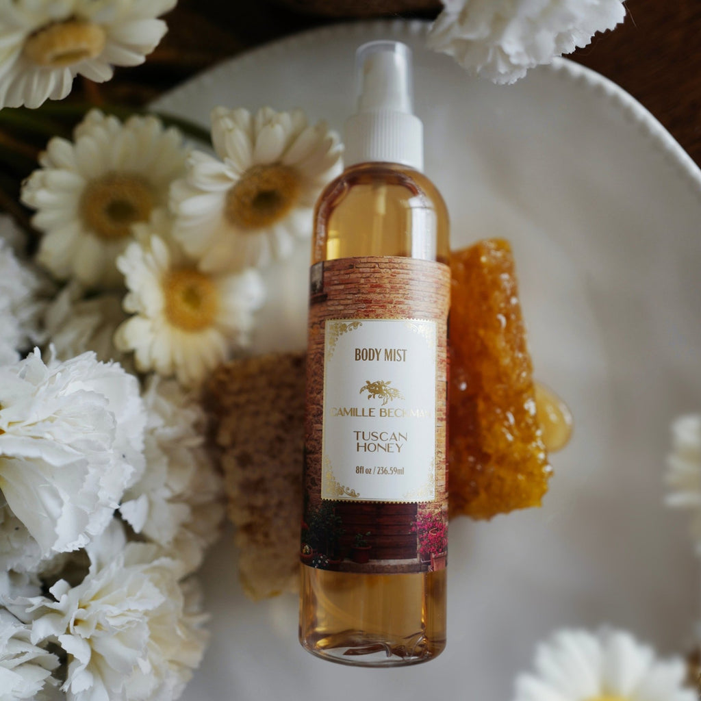 Fragrant Body Mist 8oz Tuscan Honey - Camille Beckman