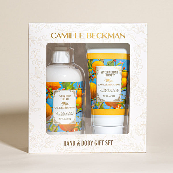 Hand & Body Gift Set - Citrus Grove – Camille Beckman