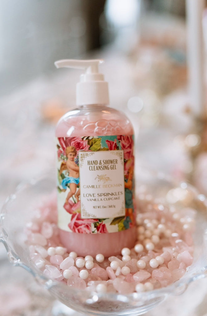 Hand & Shower Cleansing Gel 13oz Love Sprinkles - Camille Beckman