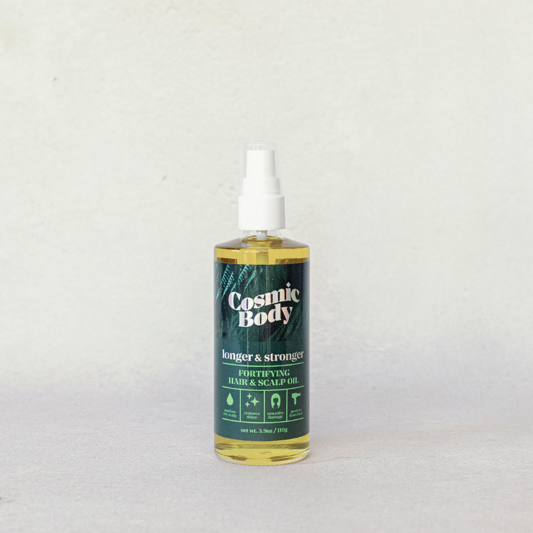 Cosmic Body  Longer & Stronger Hair & Scalp Oil 3.9oz