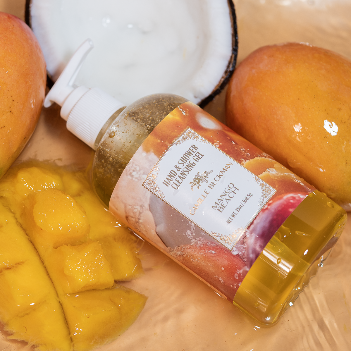 Hand & Shower Cleansing Gel 13oz Mango Beach