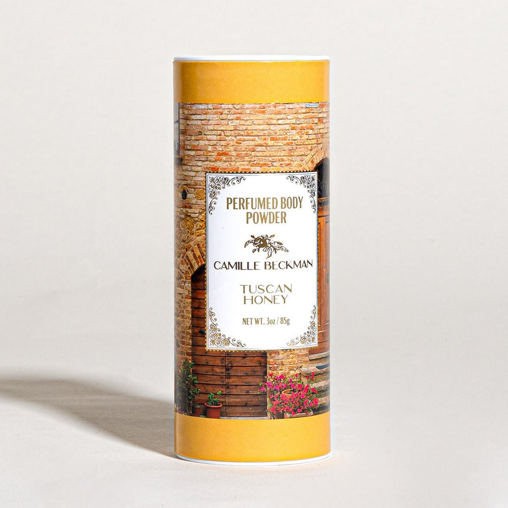 Perfumed Body Powder 3oz Tuscan Honey - Camille Beckman