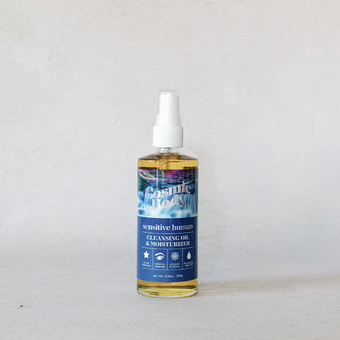 Cosmic Body Sensitive Human Cleansing Oil & Moisturizer 3.9oz