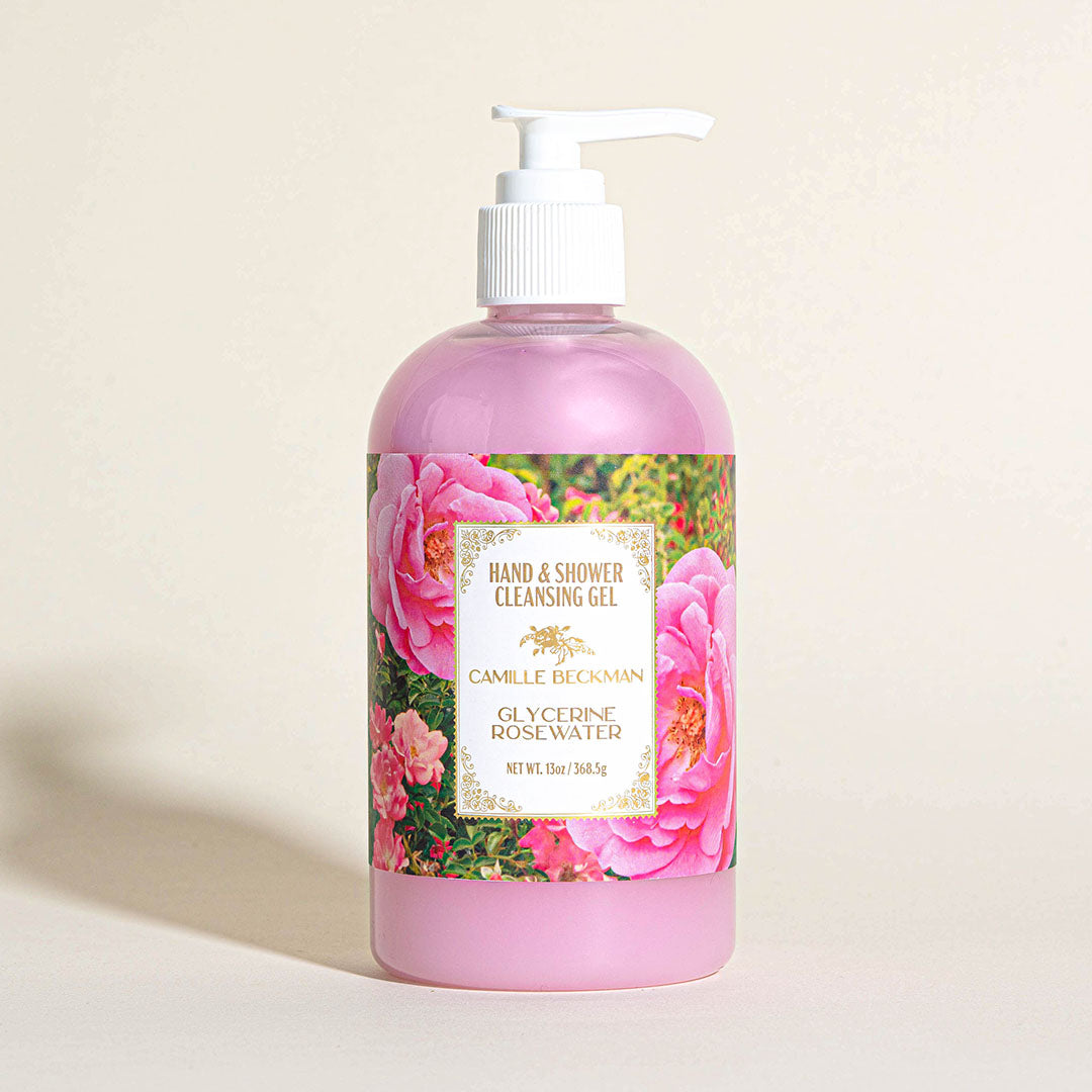 Hand & Shower Cleansing Gel 13oz Glycerine Rosewater