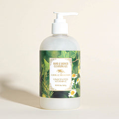 Hand & Shower Cleansing Gel 13oz Unscented