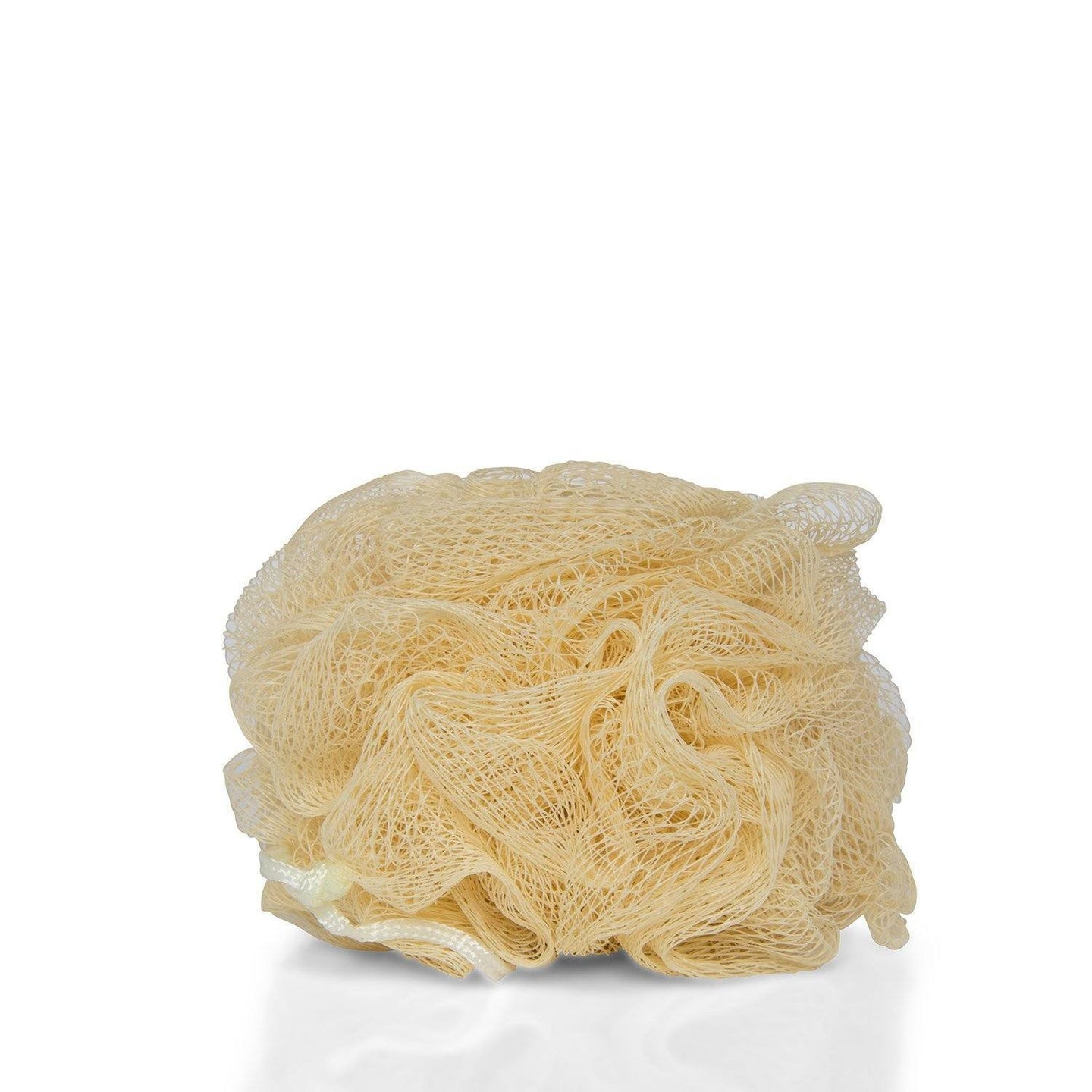 Net Body Cleaner Body Net - Tan with Thin White Cord – Camille Beckman
