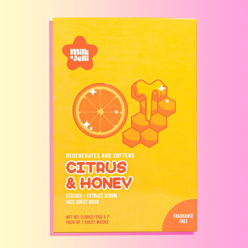 Citrus + Honey Face Mask Box of 7 - Camille Beckman
