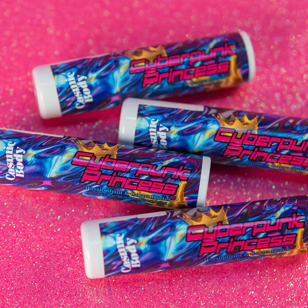 Cyberpunk Princess Jumbo Passionfruit & Cocoa Butter Lip Balm - Camille Beckman