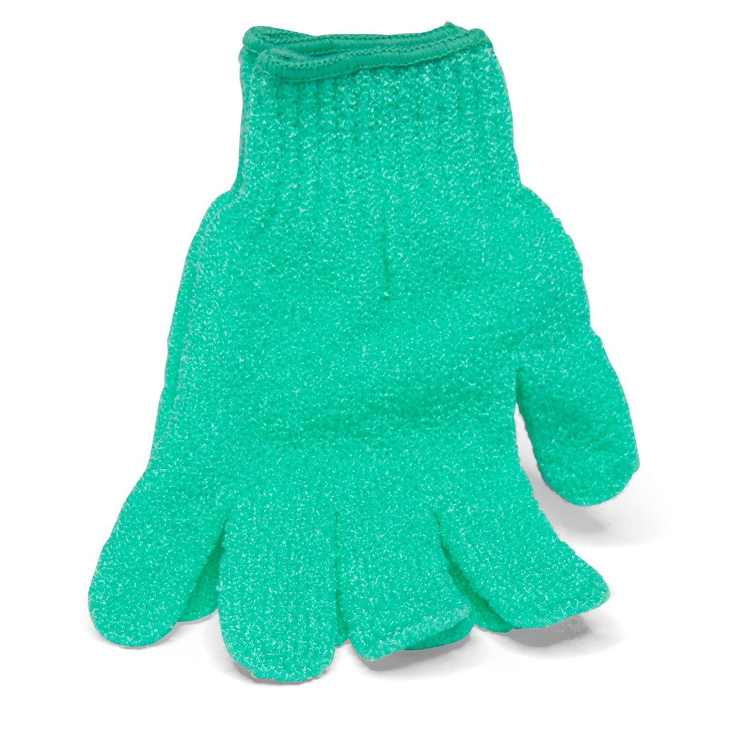 Exfoliating Body Gloves (Green) - Camille Beckman