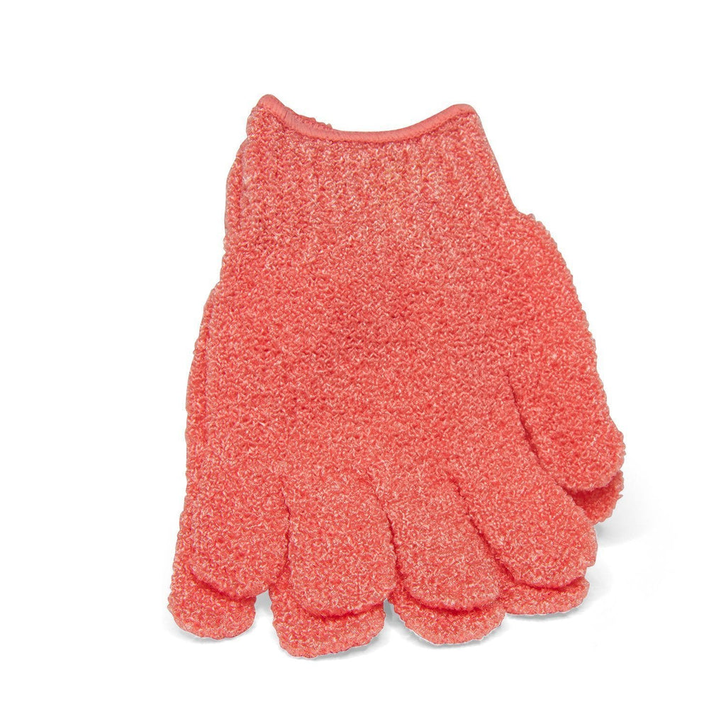 Exfoliating Body Gloves (Peach) - Camille Beckman