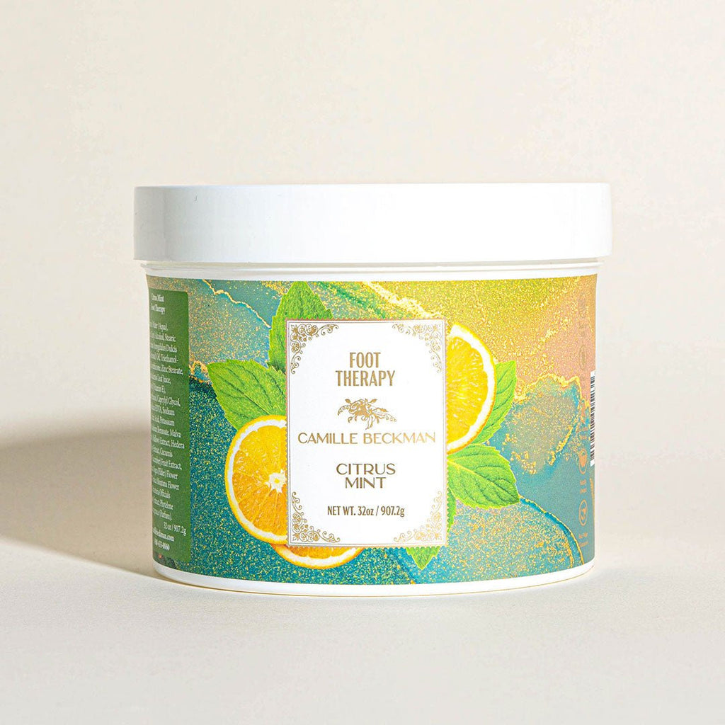 Foot Cream 32oz Foot Therapy - Citrus Mint - Camille Beckman