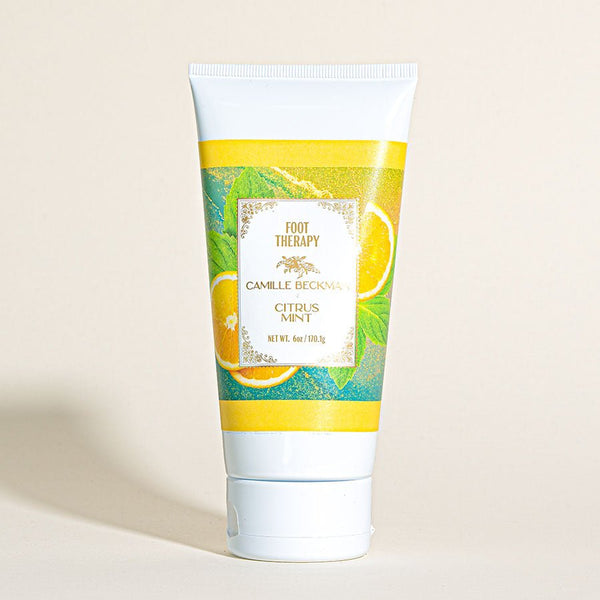 Foot Cream 6oz Foot Therapy - Citrus Mint – Camille Beckman