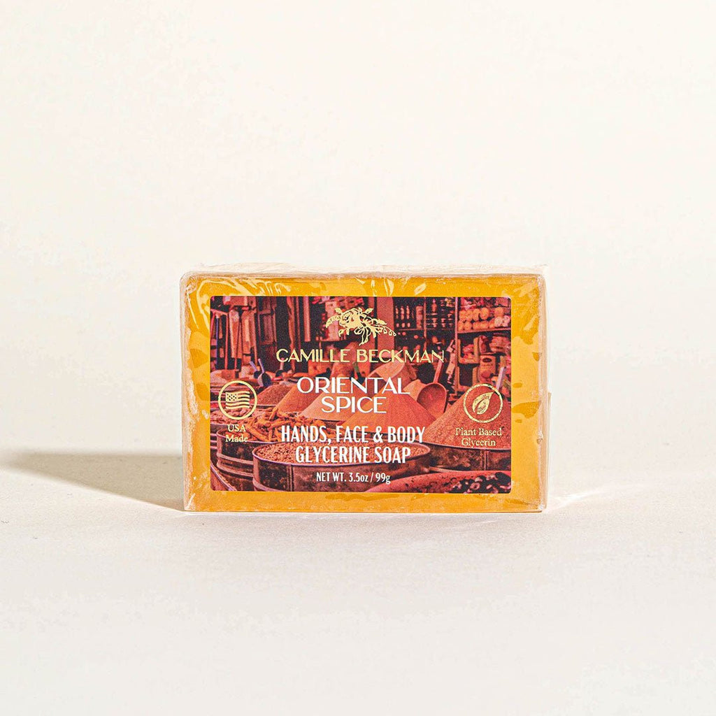 Glycerine Bar Soap Oriental Spice 3.5oz - Camille Beckman