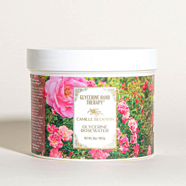 Glycerine Hand Therapy Rosewater 32oz Bulk - Hydrating Hand Cream