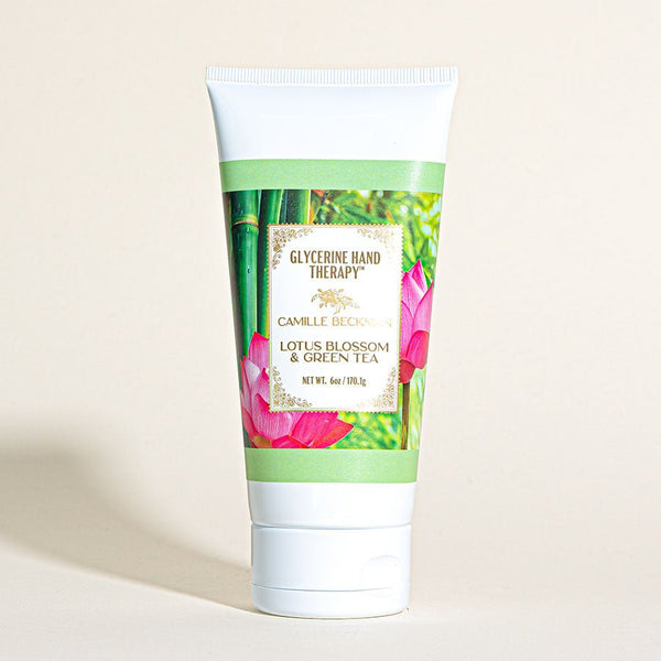 Glycerine Hand Therapy™ 6oz Lotus Blossom & Green Tea - Camille Beckman